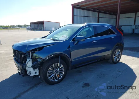 2025 Cadillac Xt4 Fwd Premium Luxury from USA, damaged, VIN 1GYFZCR49SF150397
